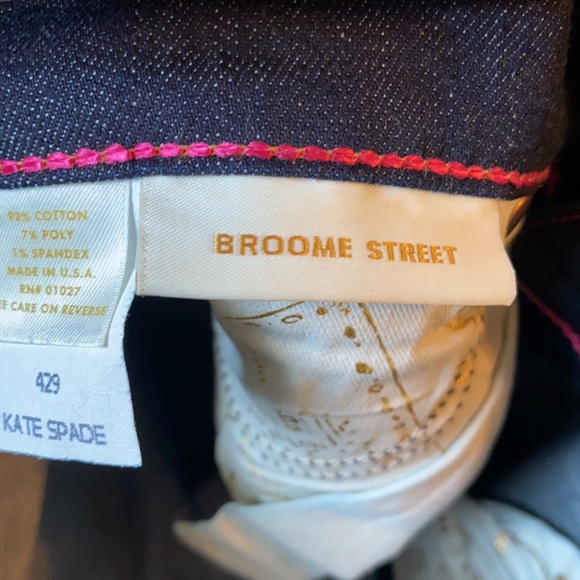 Kate Spade Broome Street skinny jeans (dark wash) - Picture 5 of 5